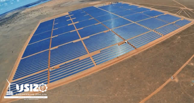 Usizo Engineering 50MW Droogfontein Own Solar PV Energy Plants
